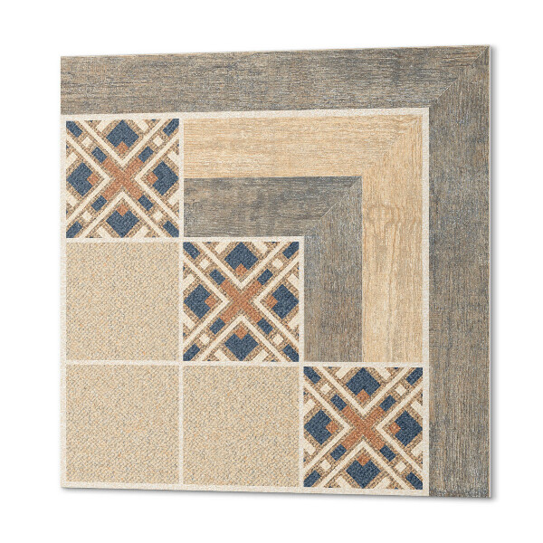 Pvc tegels Hoekige motieven op tegels