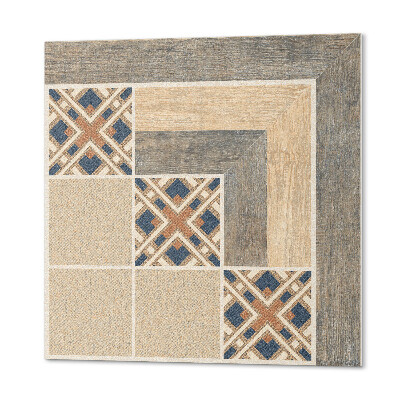 Pvc tegels Hoekige motieven op tegels