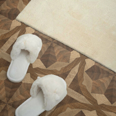 Pvc tegels Een complex patroon in geometrische vorm