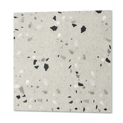 Pvc tegels Delicate fragmenten in een artistiek patroon