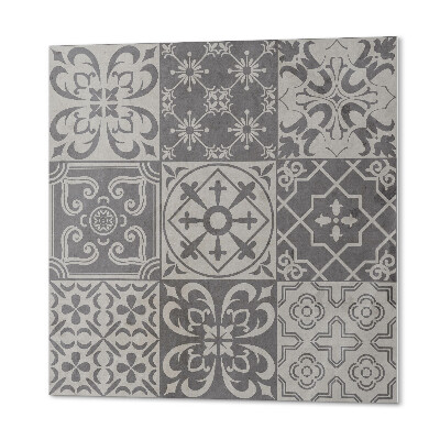 Vinyl tegels zelfklevend Drie-bij-drie tegelindeling