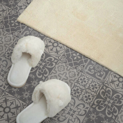 Vinyl tegels zelfklevend Drie-bij-drie tegelindeling