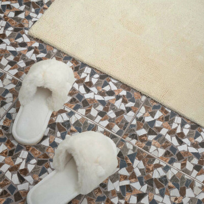 Pvc tegels Vormen in een mozaïekcompositie