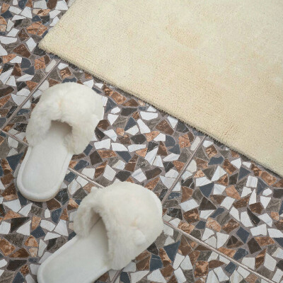 Pvc tegels Vormen in een mozaïekcompositie