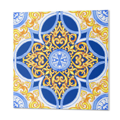 Pvc tegels Bloemenmotief in ontwerp