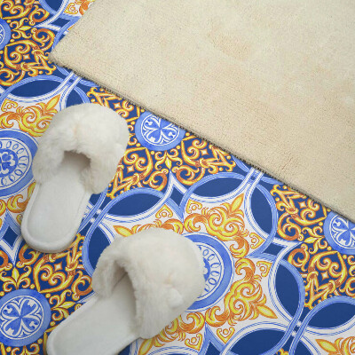 Pvc tegels Bloemenmotief in ontwerp