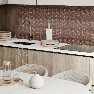 Zelfklevende vinyltegels Houten visgraatpatroon