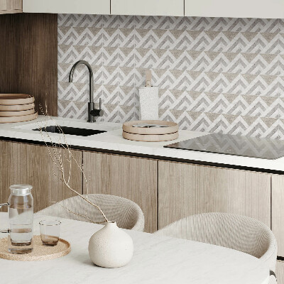 Zelfklevende vinyltegels Getegeld geometrisch motief