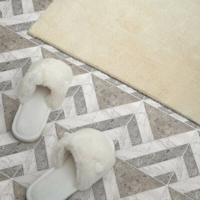 Zelfklevende vinyltegels Getegeld geometrisch motief