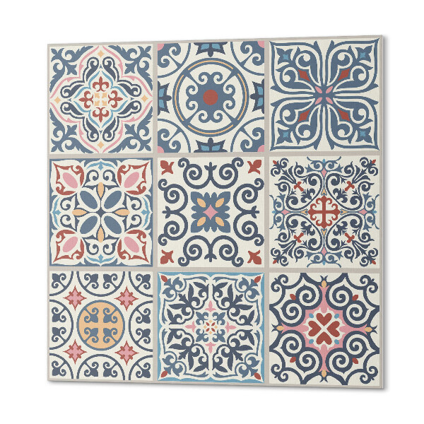 Pvc tegels Gestileerde artistieke mozaïeken