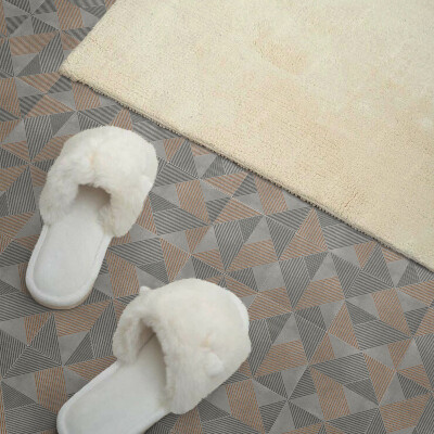 Vinyl tegels zelfklevend Driehoekige vormenpatroon