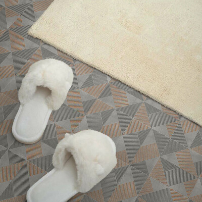 Vinyl tegels zelfklevend Driehoekige vormenpatroon