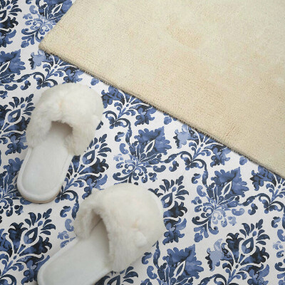 Zelfklevende vinyltegels Barok bloemenpatroon