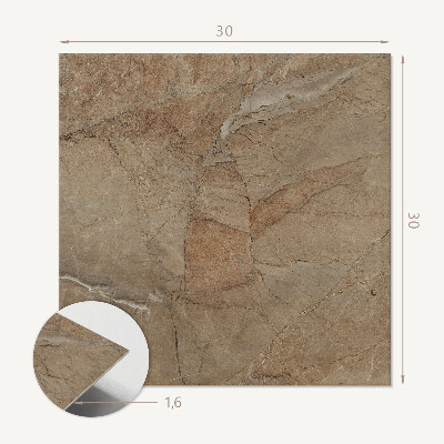 Vinyl tegels zelfklevend Steenstructuurmotief