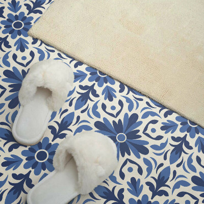 Zelfklevende vinyltegels Een plantenpatroon met bladaccenten