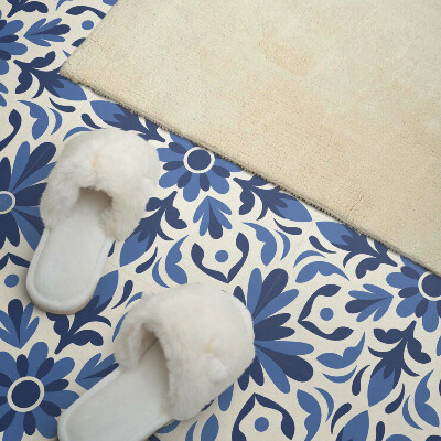 Zelfklevende vinyltegels Een plantenpatroon met bladaccenten