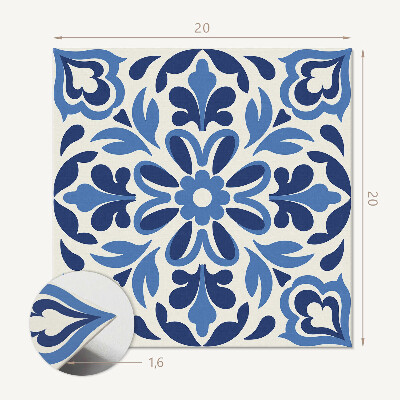 Pvc tegels Planten artistiek patroon