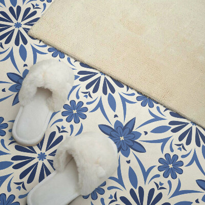 Vinyl tegels zelfklevend Bloemmotief