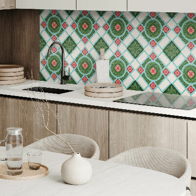 Pvc tegels Ruiten met een bloemig accent