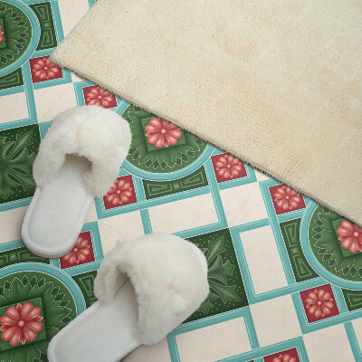 Pvc tegels Ruiten met een bloemig accent