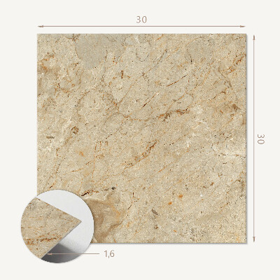 Vinyl tegels zelfklevend Steenstructuurmotief