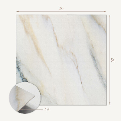 Pvc tegels Stijlvol marmer in een minimalistische uitvoering