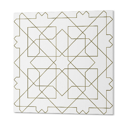 Pvc tegels Lijnpatroon in geometrische vorm