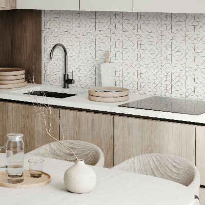 Pvc tegels Lijnpatroon in geometrische vorm