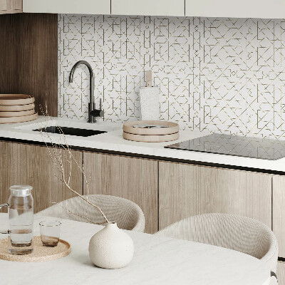 Pvc tegels Lijnpatroon in geometrische vorm