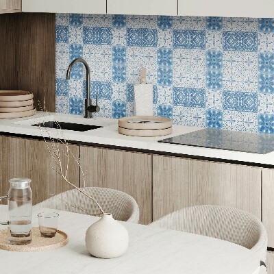 Vinyl tegels zelfklevend Bloemenmotief in stijlvolle tegels