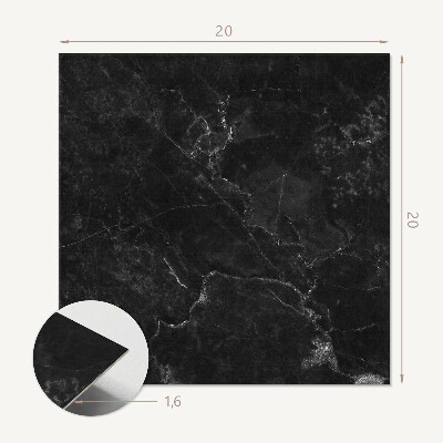 Pvc tegels Marmer met subtiele lijnen