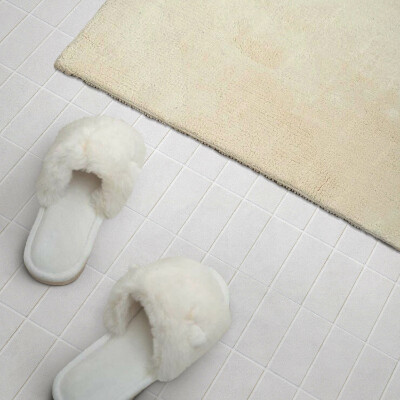 Pvc tegels Geometrische compositie van rechthoeken