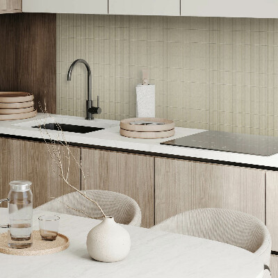 Zelfklevende vinyltegels Horizontale lijnen in een minimalistische versie