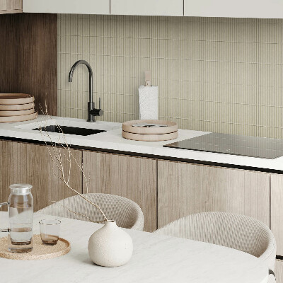 Zelfklevende vinyltegels Horizontale lijnen in een minimalistische versie