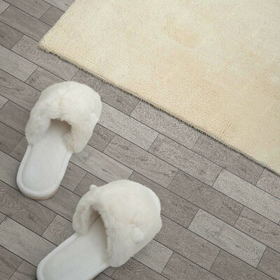 Zelfklevende vinyltegels Patroon van planken in houten kleuren