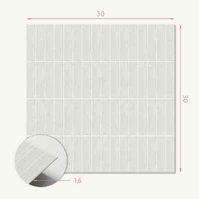 Pvc tegels Geometrische rechthoeken in een harmonieuze compositie