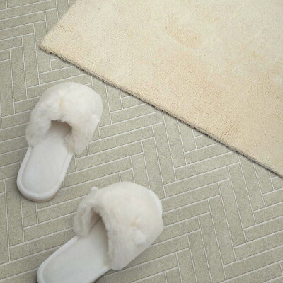 Pvc tegels Visgraatmotief