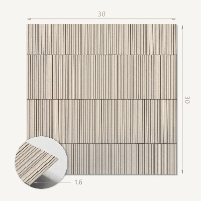 Zelfklevende vinyltegels Patroon met parallelle lijnen