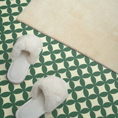 Pvc tegels Bladpatroon in weefsels