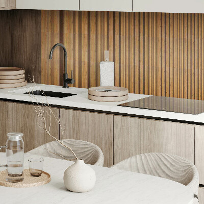 Vinyl tegels zelfklevend Rustieke planken in een verticale opstelling