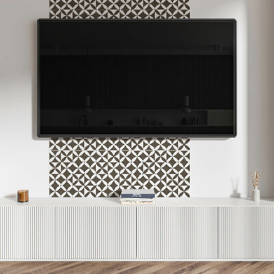 Zelfklevende vinyltegels Abstract motief met geometrische vormen