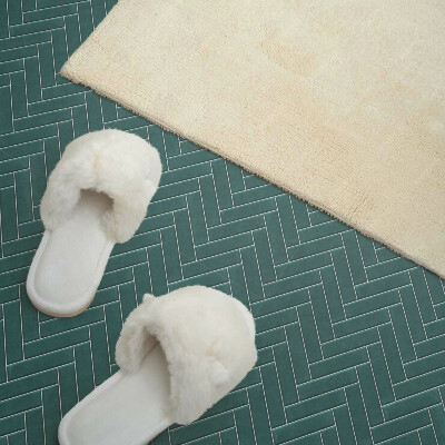 Pvc tegels Visgraatmotief