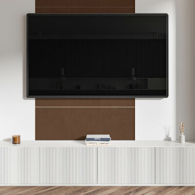 Pvc tegels Bruin motief