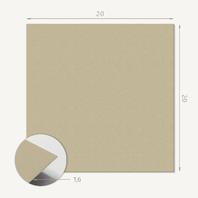 Zelfklevende vinyltegels Donkergeel motief