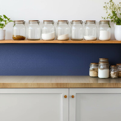 Zelfklevende vinyl tegels Marineblauwe kleur