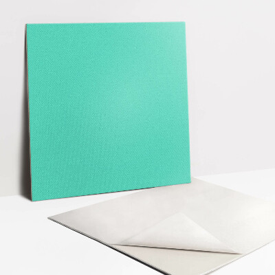 Vinyl tegels Turquoise kleur