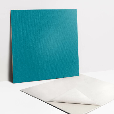 Vinyl tegels Turquoise kleur