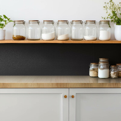 Vinyl tegels Zwarte kleur