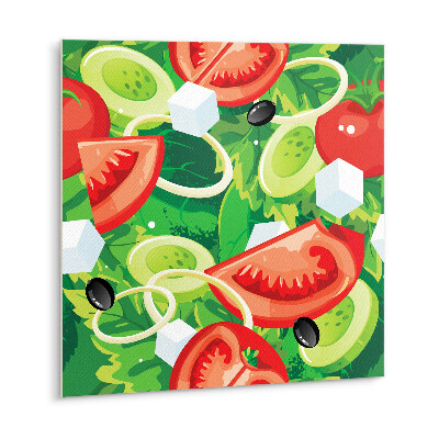 Vinyl tegels zelfklevend Kleurrijke groenten