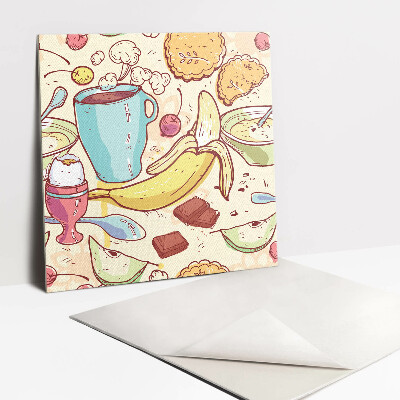 Vinyl tegels Een sprookjesachtig motief voor de keuken